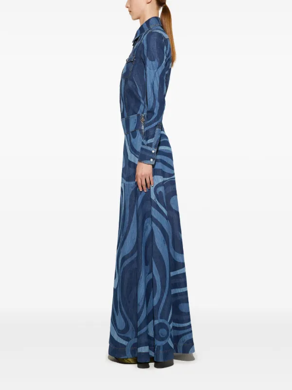 ワンピース A FERRETTI Women Mid Skirts J04101625 BLUE Mermaid Skirt - Blue | Levi's® XK