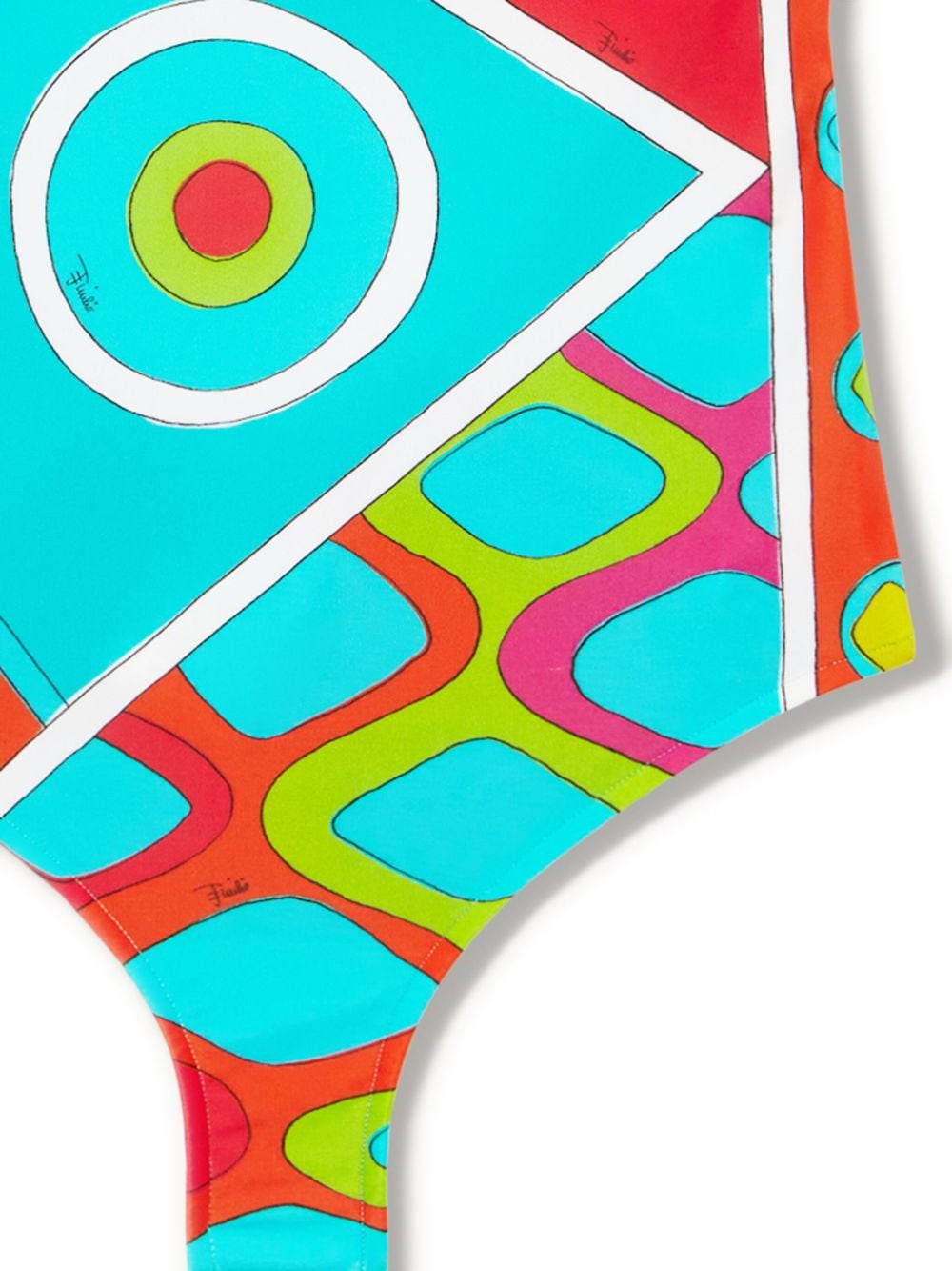 PUCCI Badpak met print - Blauw