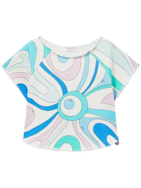 PUCCI camisa con estampado Marmo