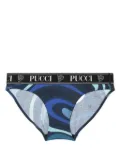 PUCCI logo-print cotton briefs (set of three) - Black