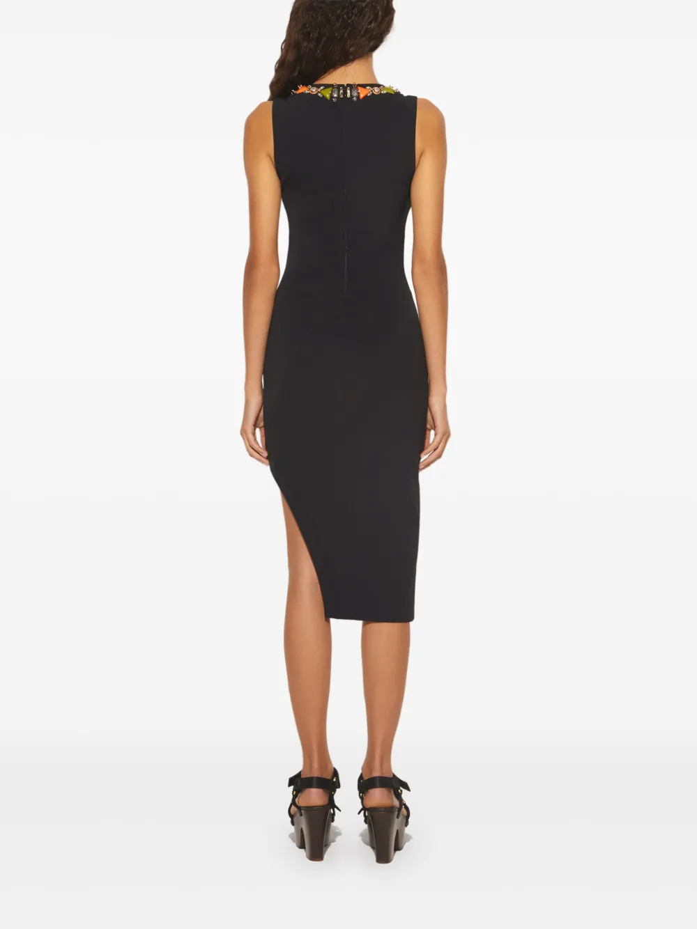 PUCCI Asymmetrische jurk Zwart
