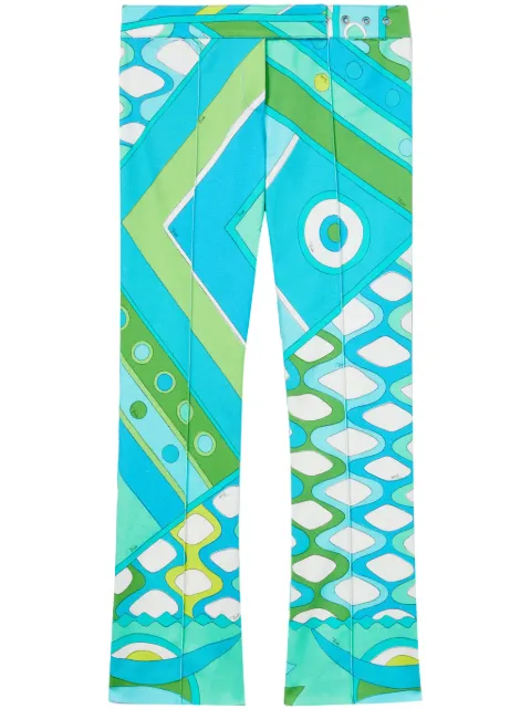 PUCCI Vivara-Print cotton trousers