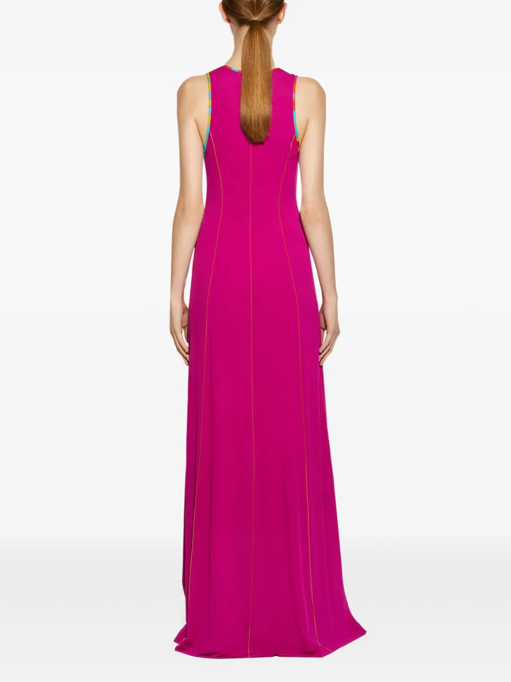 PUCCI Jurk met Vivara print Roze