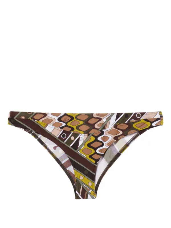 【さり気なく差がつく！】PUCCI Vivara ビキニトップ&ボトム PUCCI Vivara ビキニボトム | グリーン | FARFETCH JP
