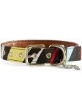 PUCCI Marmo-print dog collar - Black