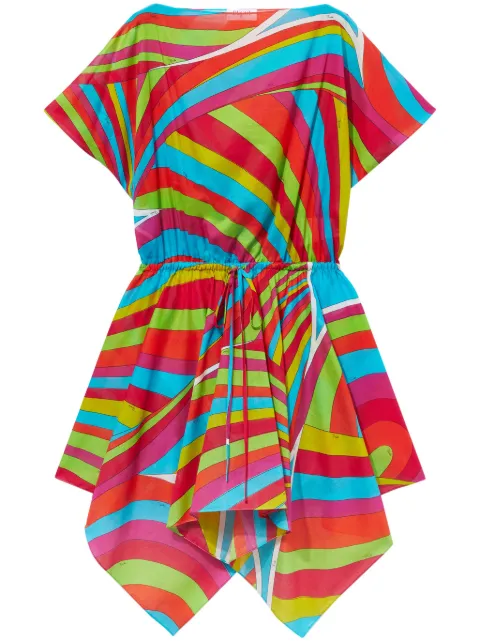 PUCCI Iride-print cotton minidress