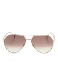 Carrera 1067S pilot-frame sunglasses - Gold