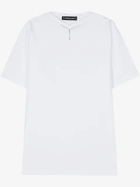 Y/Project logo-appliqué cotto T-shirt