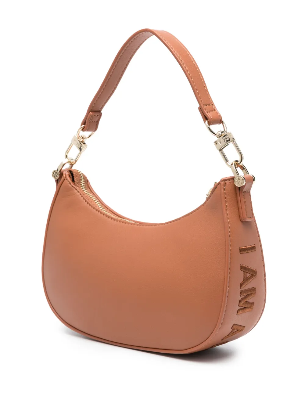 Shop V73 Echo 73 Shoulder Bag In Brown