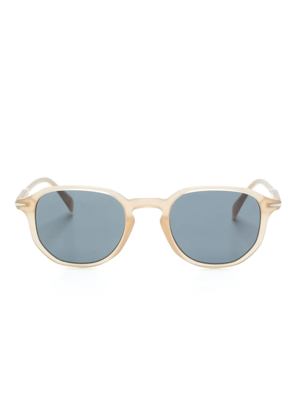 Hamku geometric-frame sunglasses