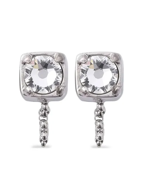 Jil Sander aretes con detalle de cadena