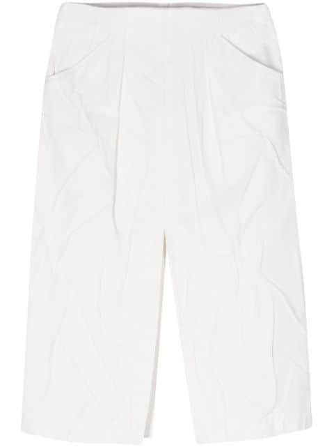 Odeeh textured A-line skirt