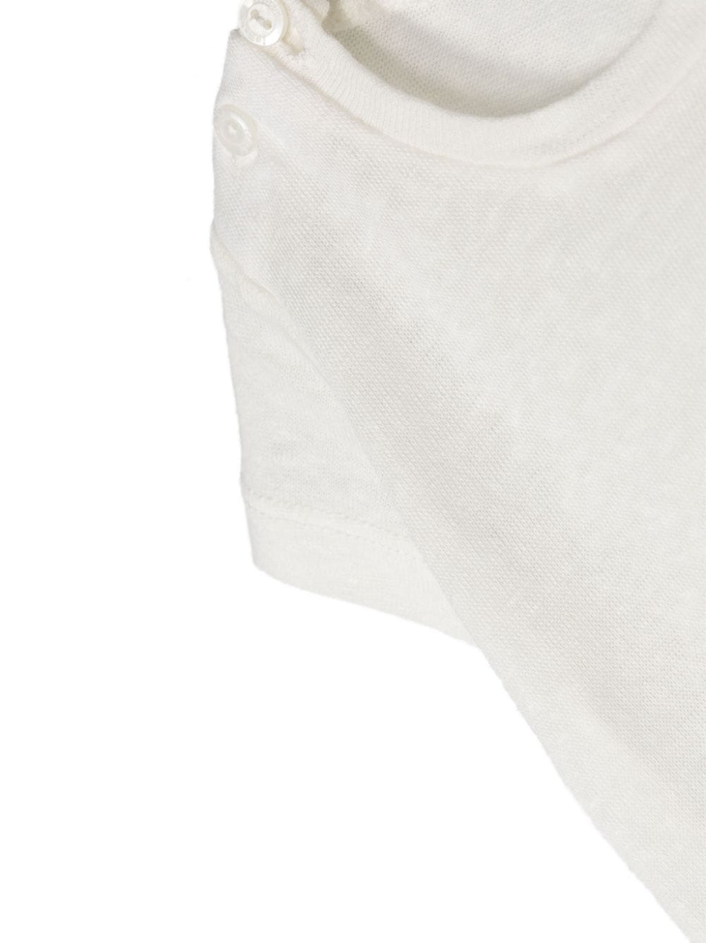Shop Le Bebé Enfant Crew-neck T-shirt In White