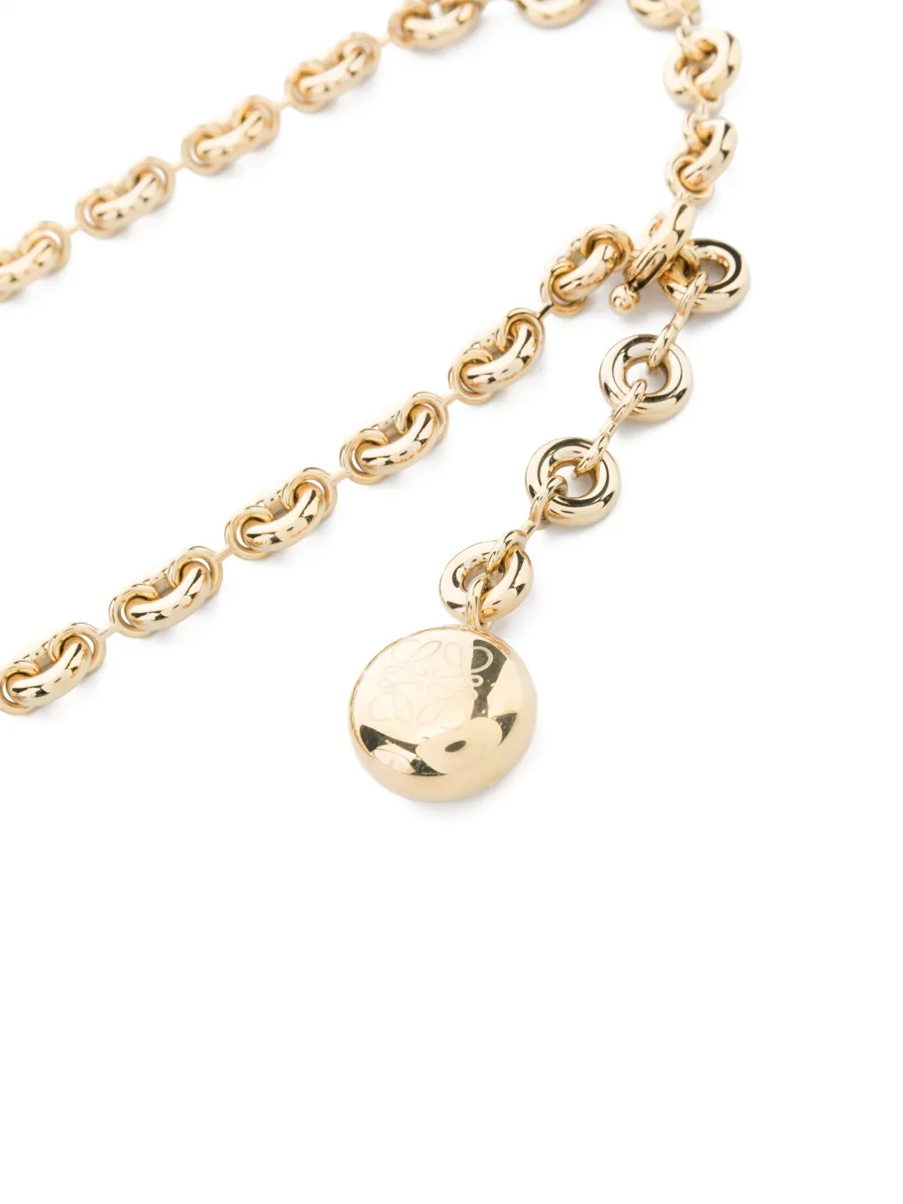 LOEWE Riem met anagram Goud