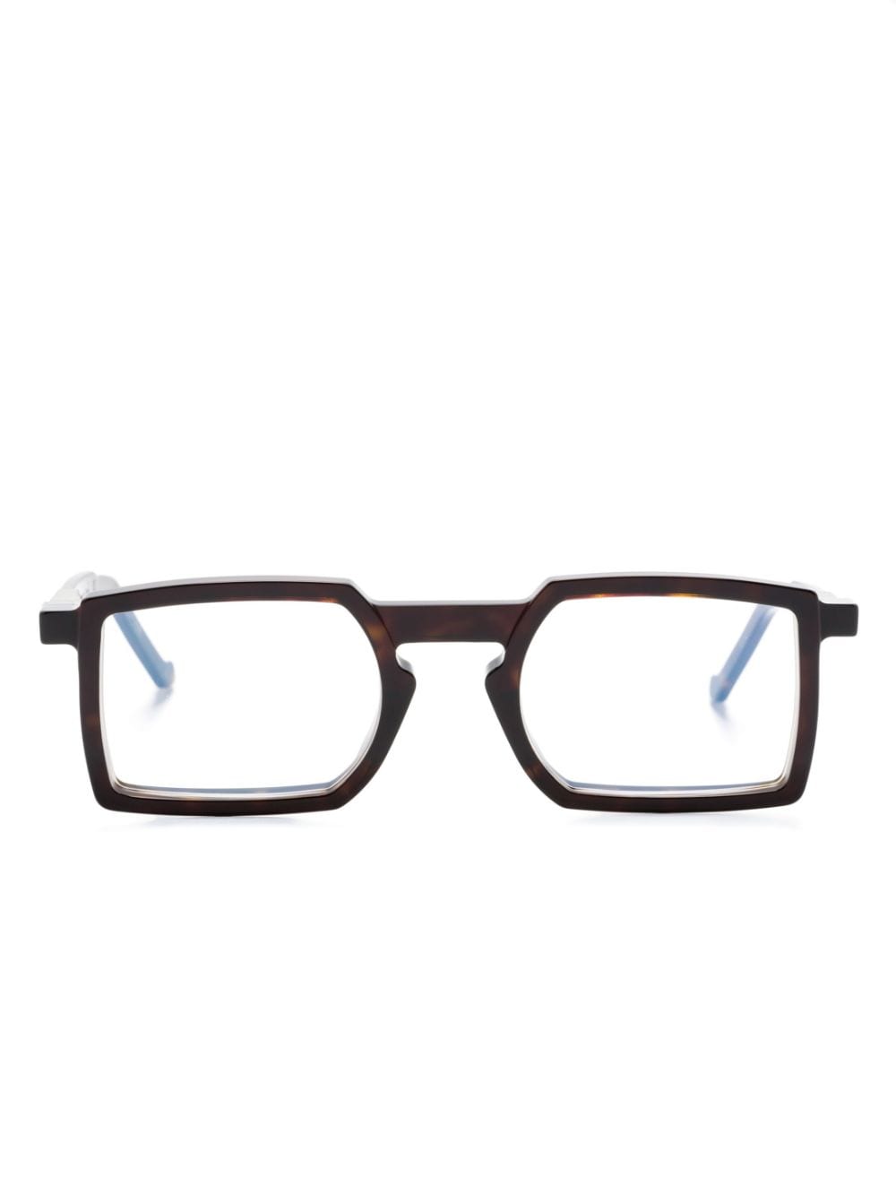 VAVA Eyewear WL0062 rectangle-shape glasses - Marrone