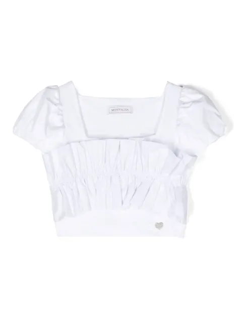 Monnalisa blusa con volantes