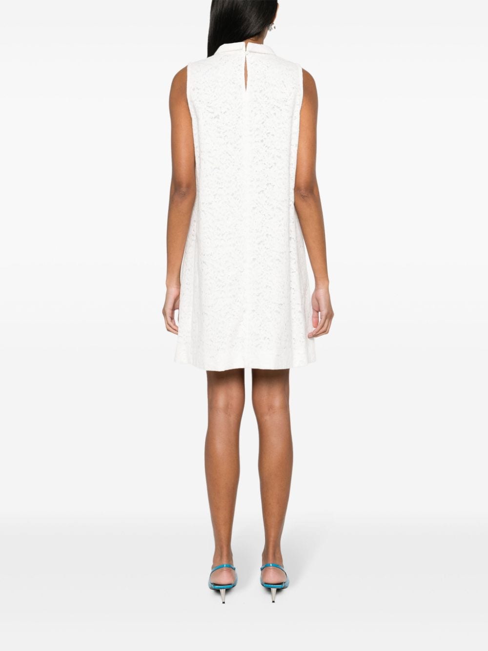 Shop N°21 Corded-lace Mini Dress In White