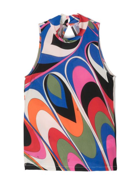 PUCCI Junior Emilio-print top