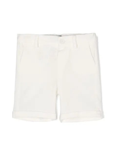 Fay Kids piqué-weave shorts