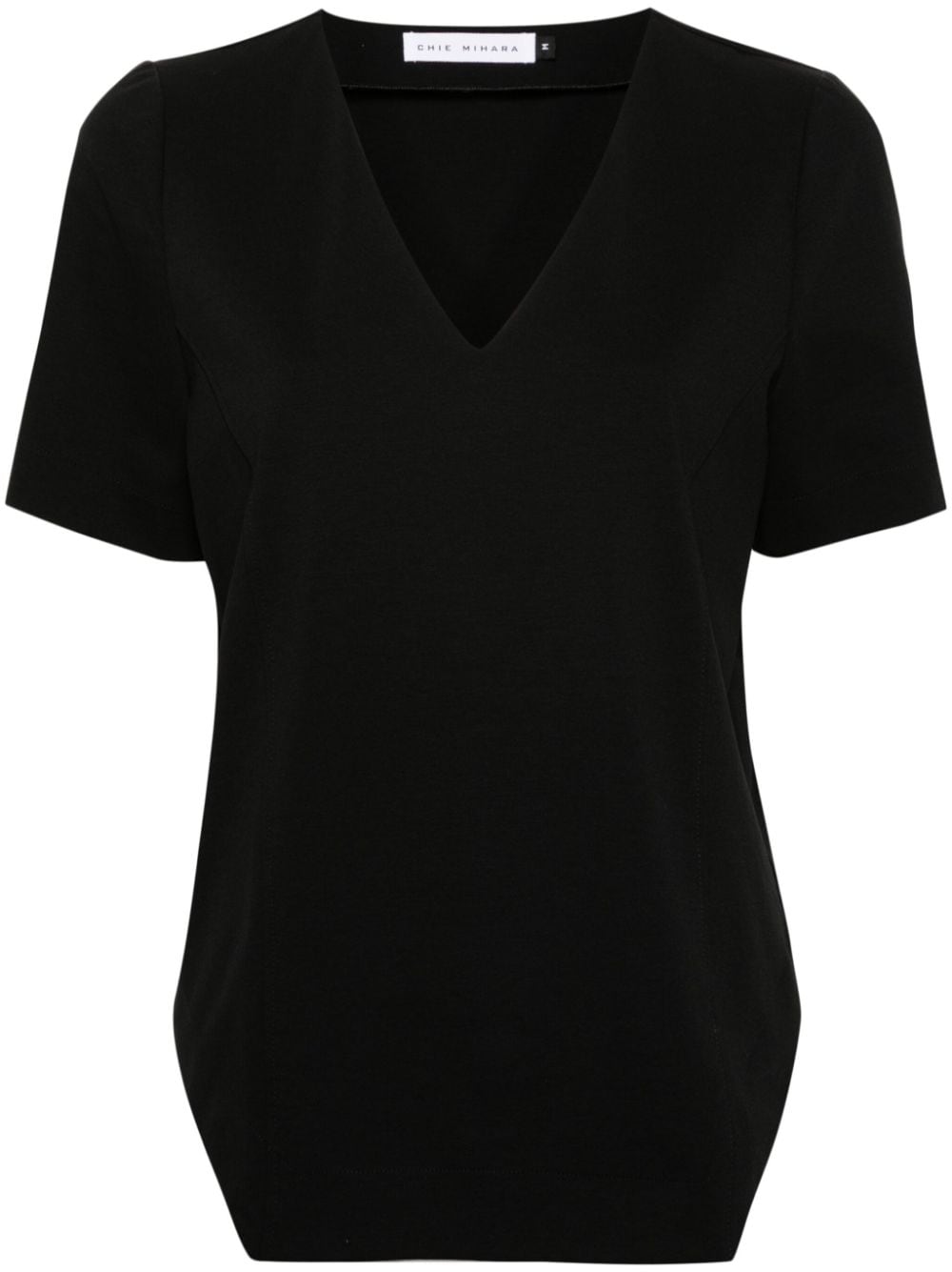 Chie Mihara Llea Panelled T-shirt In Black