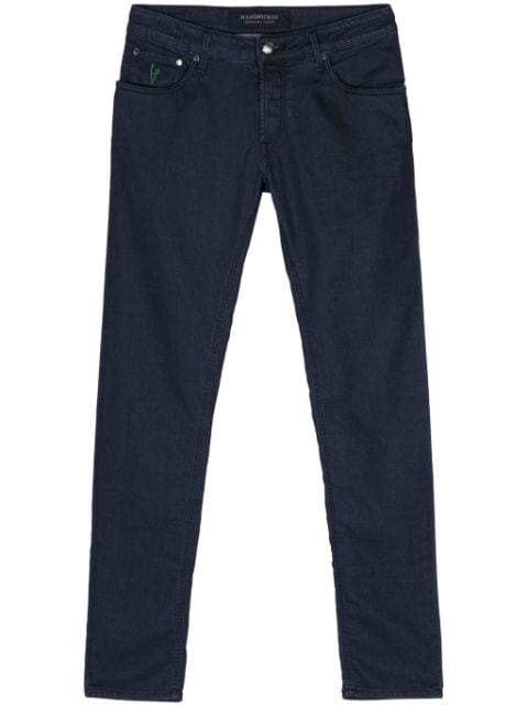 Hand Picked Halbhohe Orvieto Slim-Fit-Jeans