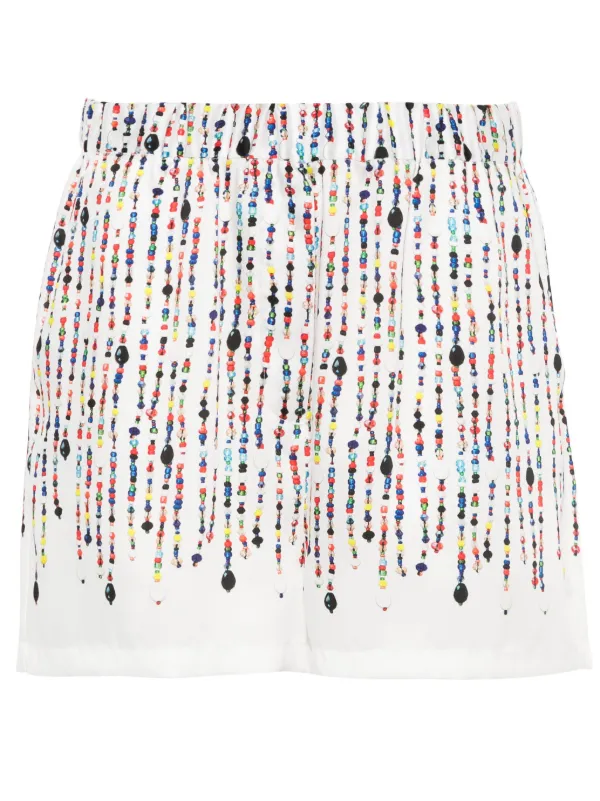 MSGM｜SHORTS (3641MDB232L 247268 82) MSGM Shorts With Logo Band | italist