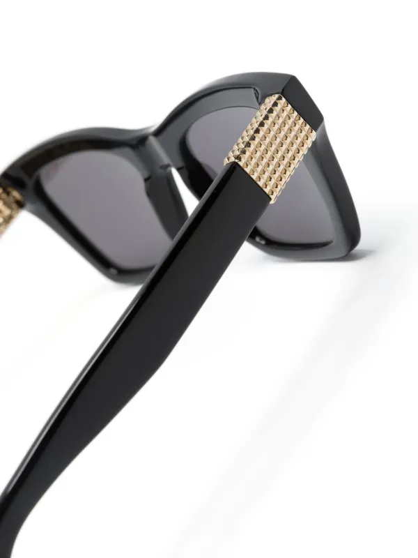 Lanvin 668S スクエア サングラス | ブラック | FARFETCH JP