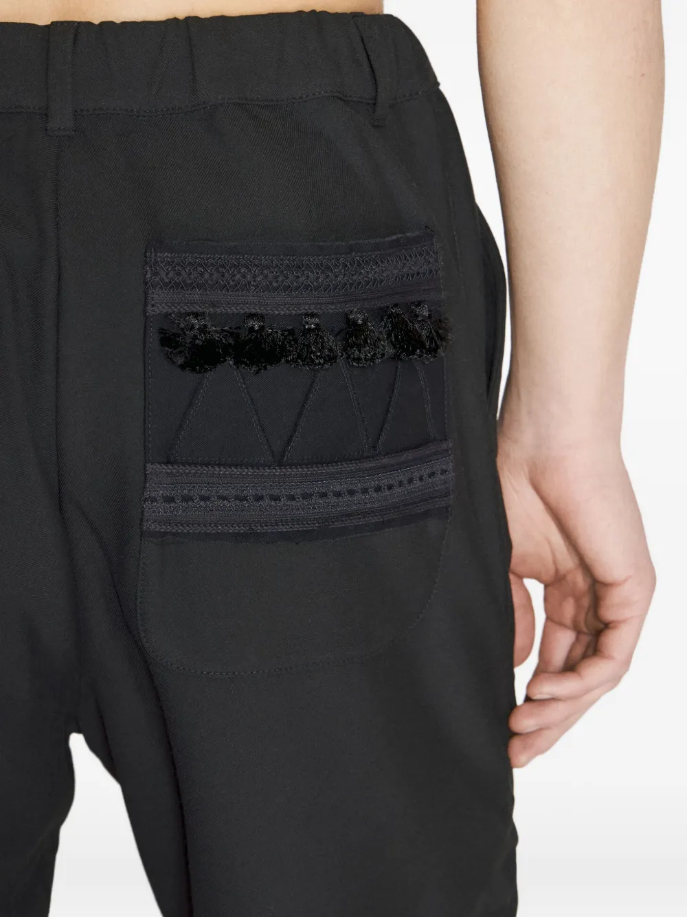 Undercover Broek met kwastje Zwart
