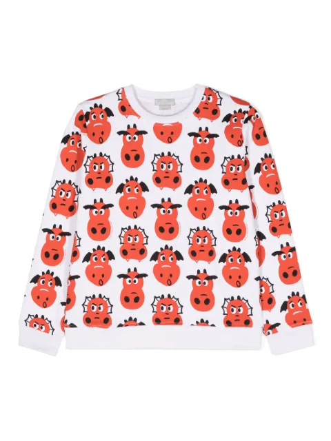 Stella McCartney Kids Year of the Dragon cotton sweatshirt
