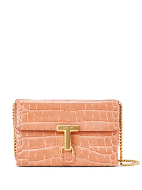 TOM FORD mini Monarch leather crossbody bag