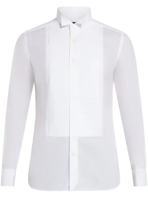 TOM FORD pintuck long-sleeve shirt