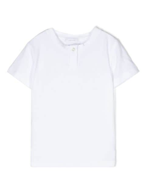 Miss Grant Kids bow-detail short-sleeve T-shirt