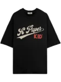 A Paper Kid graphic print t-shirt - Black