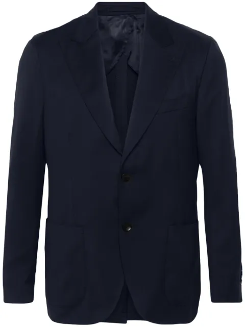 Lardini single-breasted wool blazer