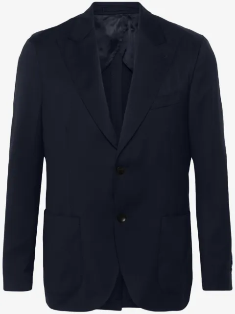 Lardini single-breasted wool blazer