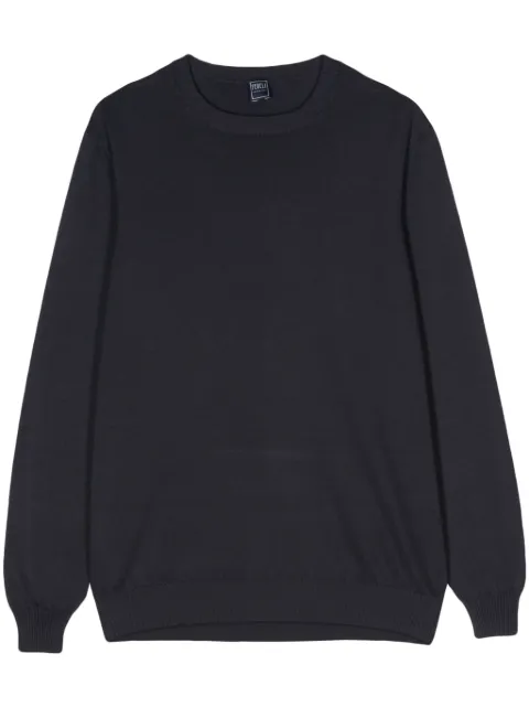 Fedeli Argentina fine-knit jumper
