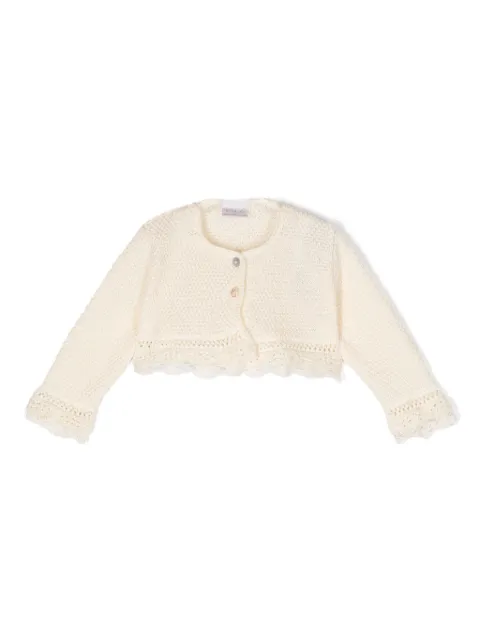 Paz Rodriguez tricot-knit cropped cardigan