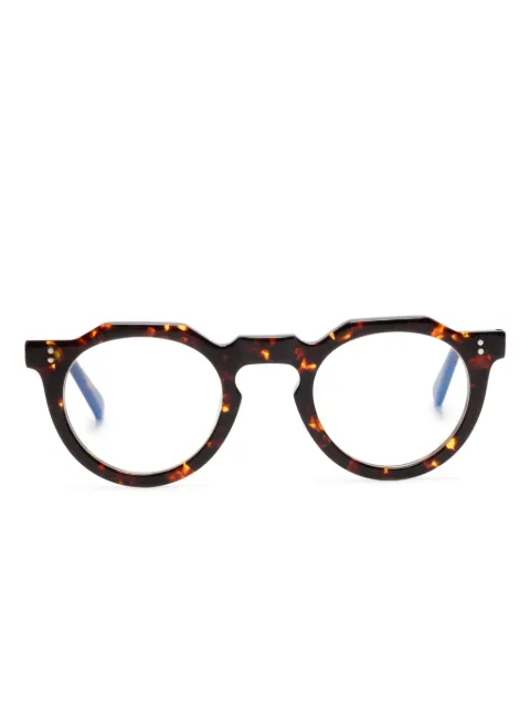 Lesca Brille mit rundem Gestell