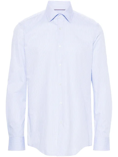 BOSS chemise en popeline à rayures