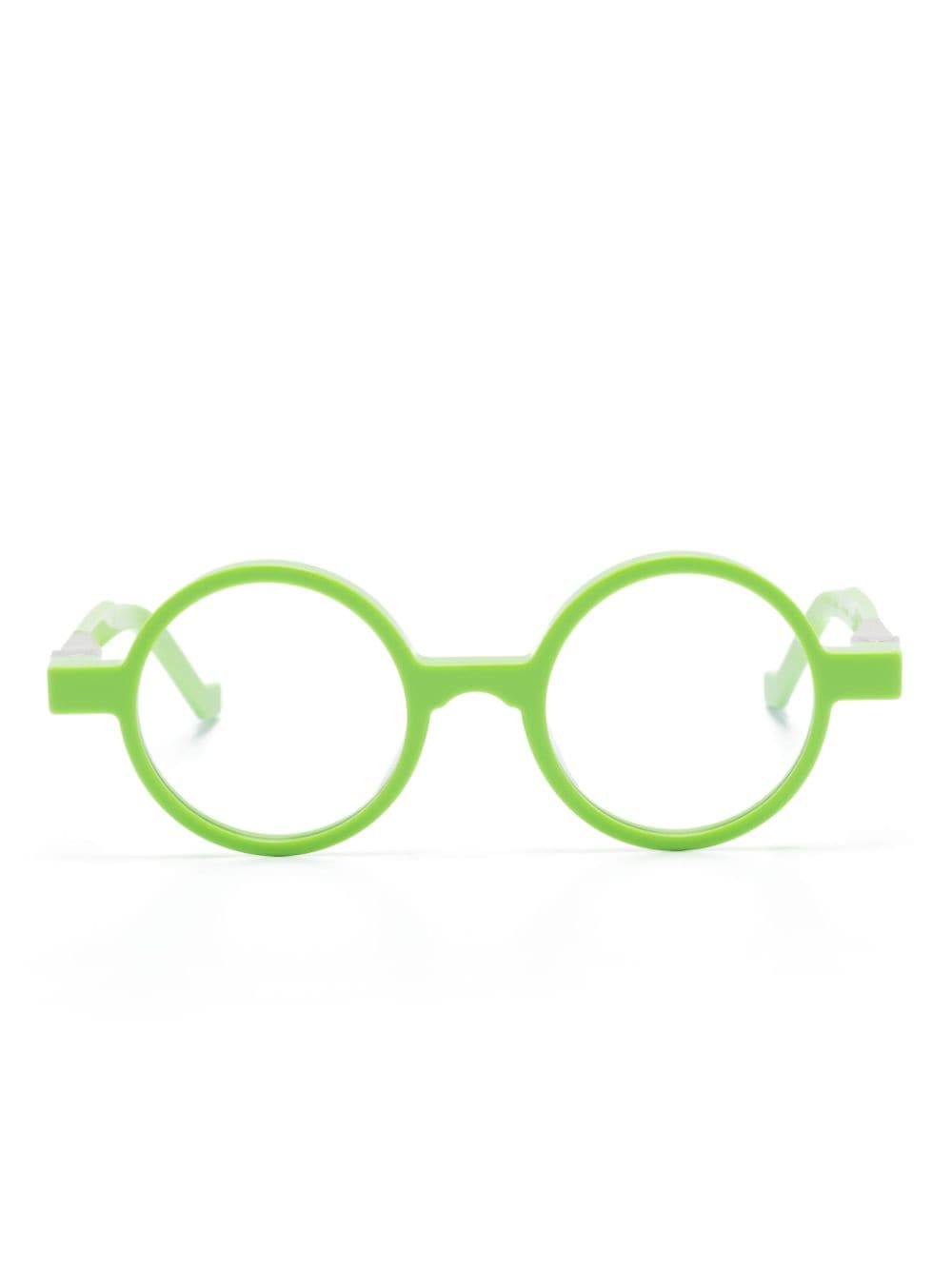 Vava Eyewear Wl0008 Round-frame Glasses In Green