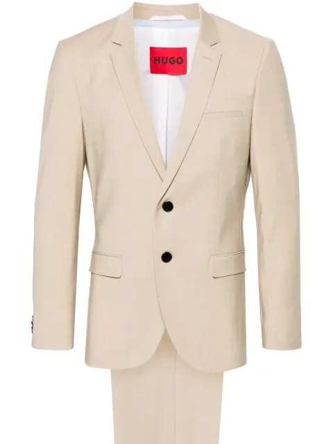 HUGO notched-lapels single-breasted blazer