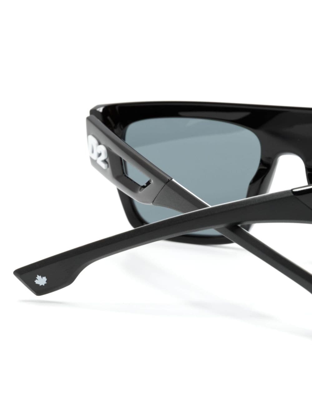 Shop Dsquared2 D20127s Square-frame Sunglasses In Black