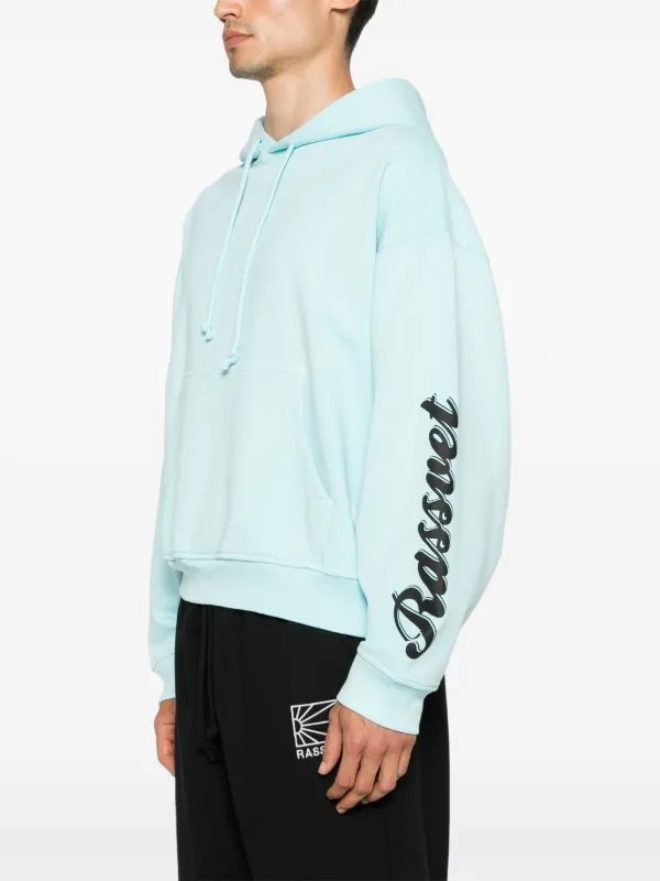 RASSVET ロゴ パーカー RASSVET ロゴ パーカー | ブルー | FARFETCH JP