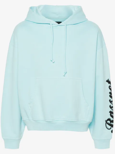  RASSVET logo-print cotton hoodie