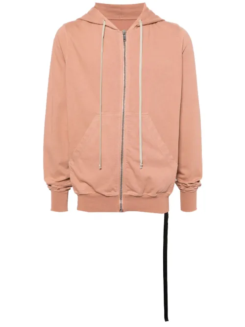 Hoodie en coton à lien de resserrage - Rick Owens DRKSHDW - Modalova