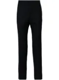 HUGO satin-trim tailored trousers - Blue