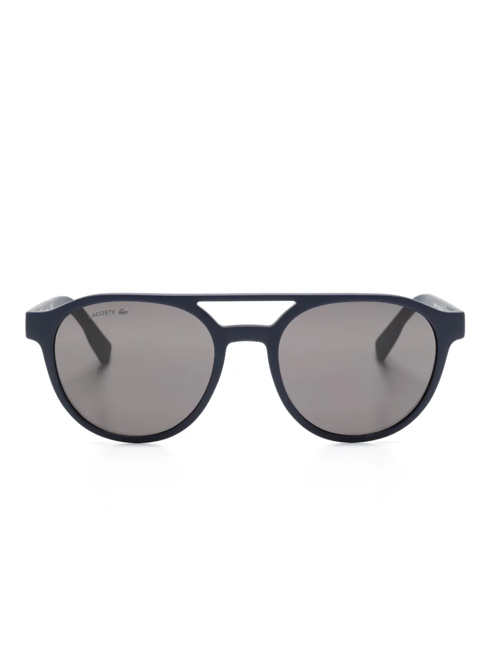 Lacoste round-frame sunglasses - Blu