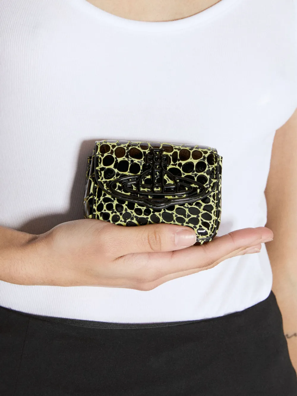 Vivienne Westwood Linda mini-tas Zwart