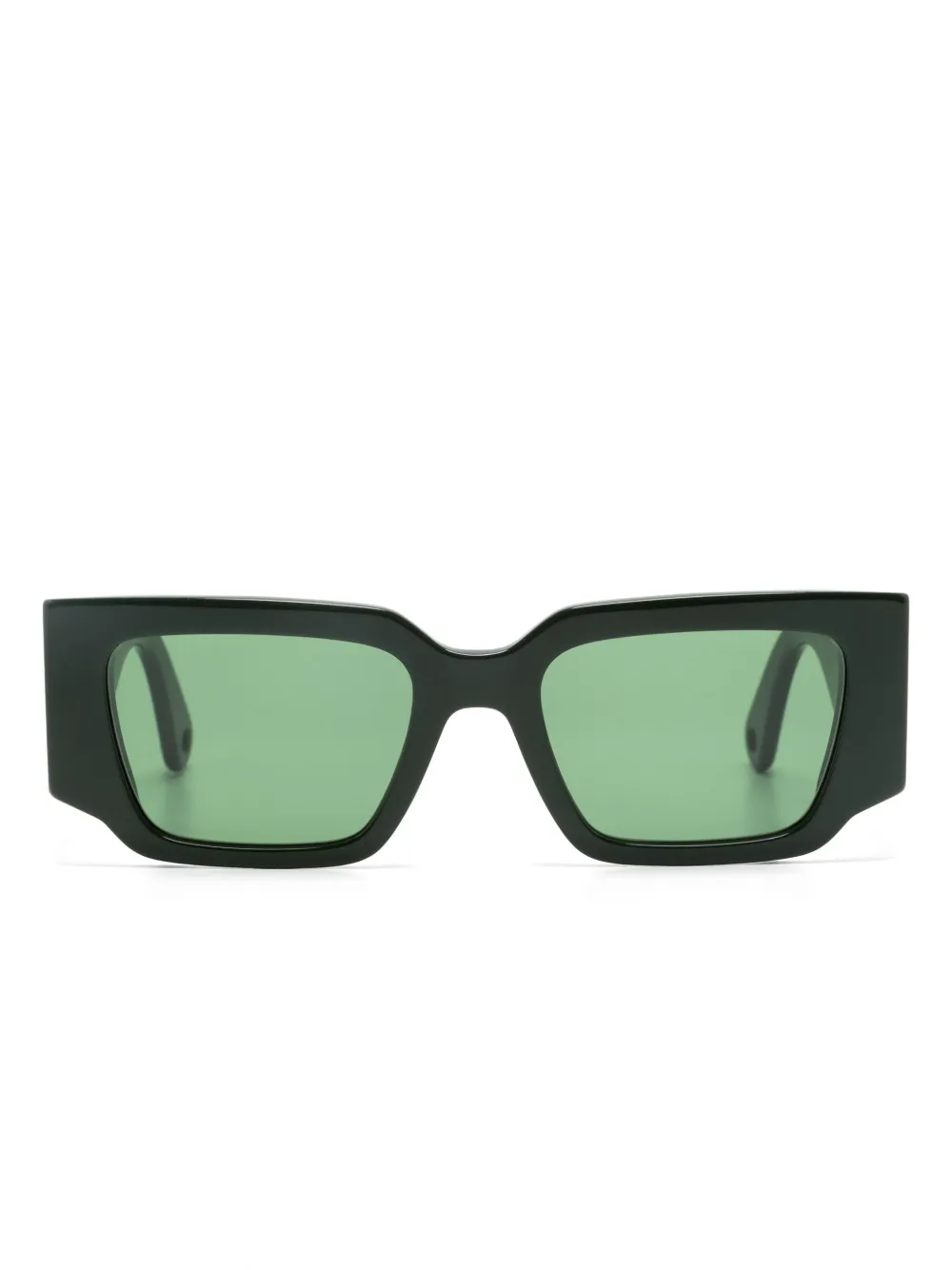 Curb rectangle-frame sunglasses