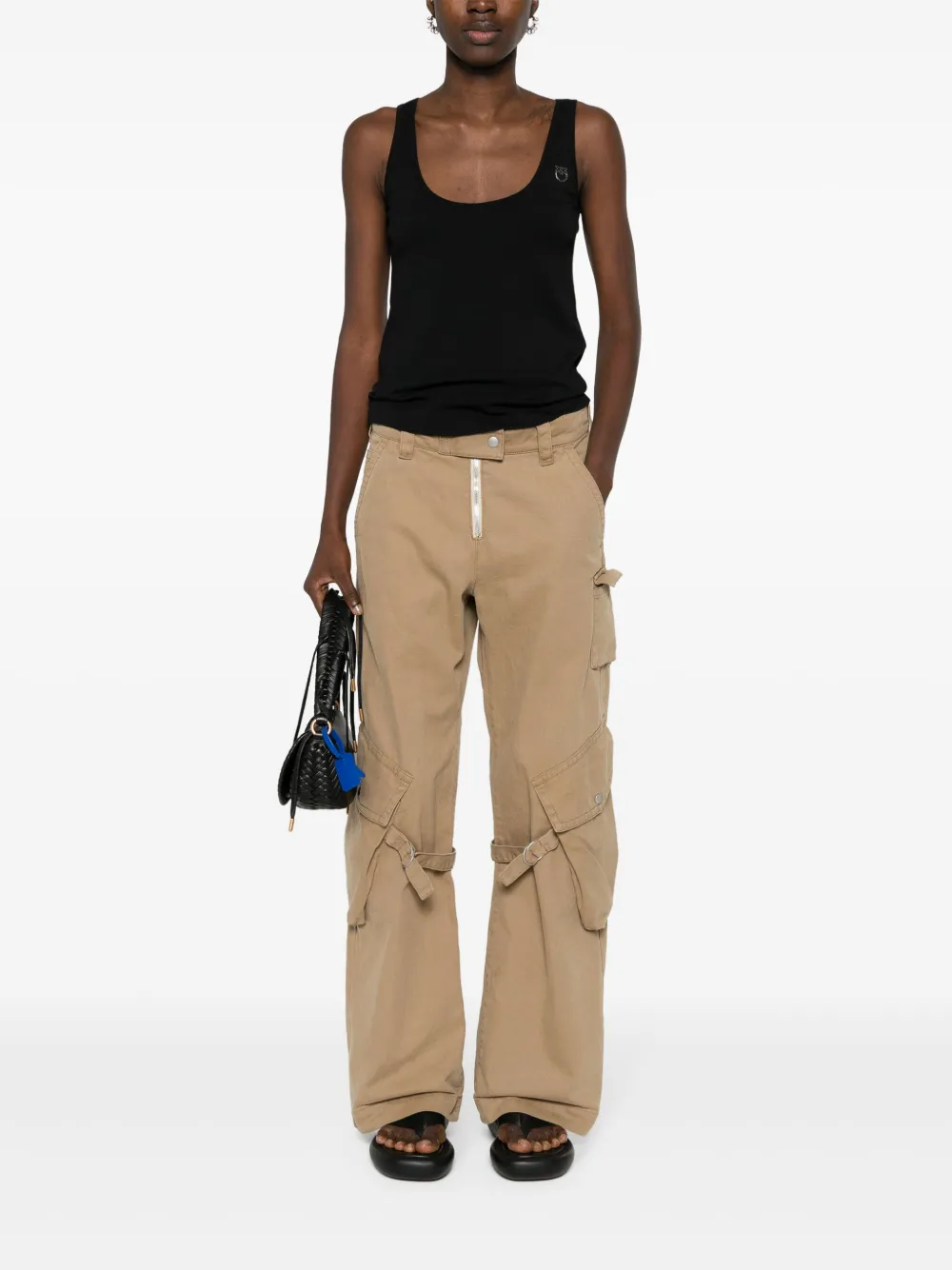 PINKO Top met patroon - Zwart